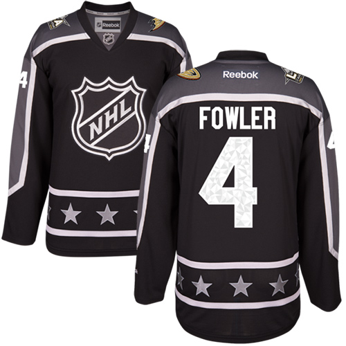Ducks #4 Cam Fowler Black All-Star Pacific Division Stitched NHL Jersey